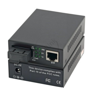 Media Converter Gigabit MM 10/100/1000T naar 1000BaseSX-SC, 550m