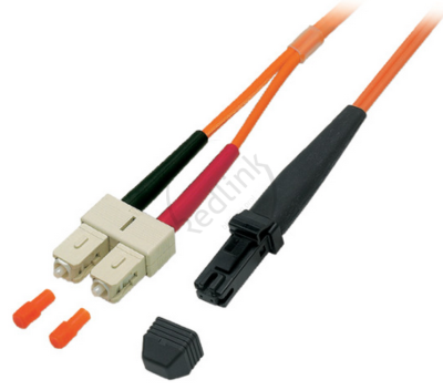 Redlink, Glasvezel Patchkabel, OM1, DX, MTRJ-SC, 2m, Oranje
