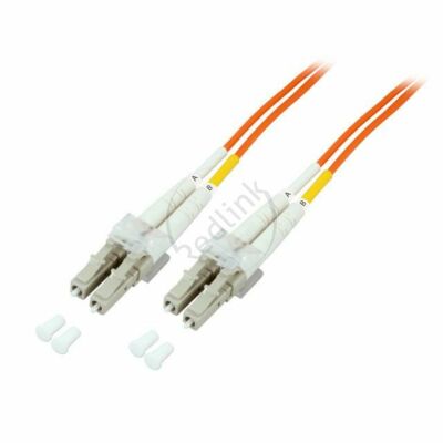 Redlink, Glasvezel Patchkabel, OM2, DX, LC-LC, 3m, Oranje