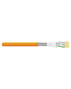 Datakabel Cat8.2, S/FTP 2000Mhz, 8203, B2ca-s1a.d1.a1, LSOH oranje (AWG23)