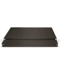 FO lade 1HE, 19inch OV-S, excl.Front, RAL9005, H45xB440xD254