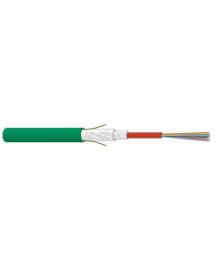 FO kabel, OS2, 6v(1x6)Universeel, ZGGFR/U-DQ(ZN)BH, Dca, Groen