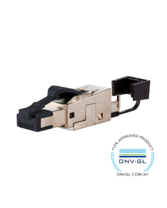 Field Plug Pro, RJ45, Cat6a/klasse Ea, Recht, DNV maritiem