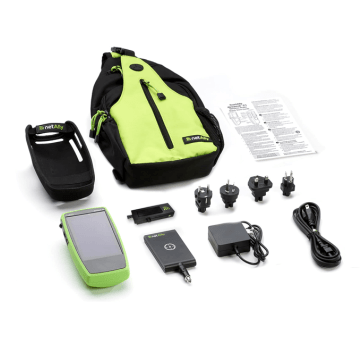 AirCheck-G3E PRO WiFi6 Wireless Tester, incl. Ext-Ant-Triband, Holster (Partial Triband)