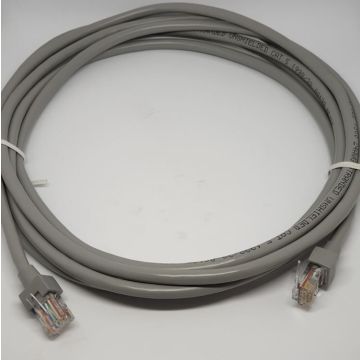 AMP, Patchkabel UTP cat.5, Grijs, 3m