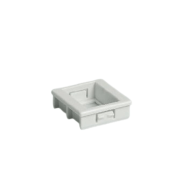 Attema, Adapter AK2 raam C-Type tbv RJ45 Datwyler keystones, grijs