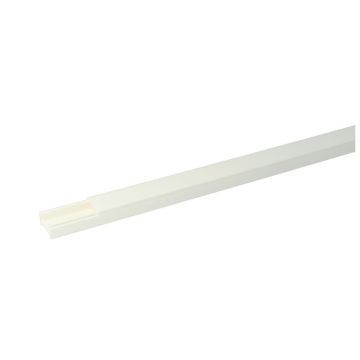 Attema, K25 Leidingkanaal, Afmeting (HxBxL): 13x25x2000mm, Kunststof, PVC, Wit, RAL9010