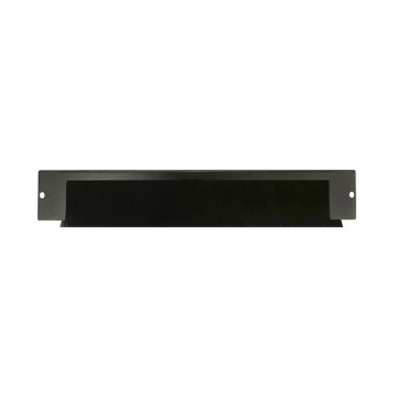 Basicline, Kabelinvoer met borstel tbv wandkast, L350xH55mm, RAL9005