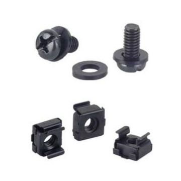 BasicLine, Kooimoer plus bout en ring, M6 kruiskop, ZWART
