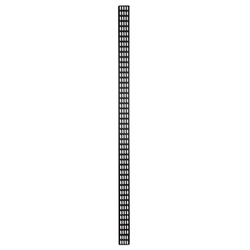 BasicLine, NATO-Kabelbaan 47HE,H2090xB300xH10mm, plaatstaal RAL9005
