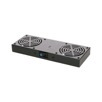 BasicLine, Ventilator unit, 2v incl. Therm, B346xD130xH42mm, tbv wandkasten, RAL9005