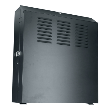 Basicline, Wandkast 2HE diagonaal, 5HE horizontaal montageprofiel 570mm, B675xD250xH730, RAL9005