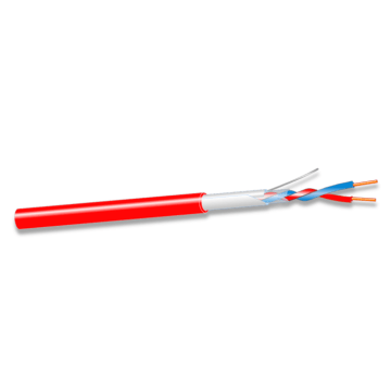 Brandmeldkabel, JB-H(St)H, 1x2x1mm, rood, LSOH, Cca-s1.d1.a1