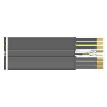 Datwyler FL Liftkabel, LZOH-niet ondersteund Laagbouw, type 8827-F 3 G 2.50+14x1.00