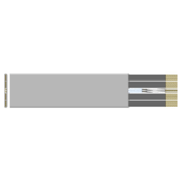 Datwyler FL liftkabel, PVC-niet ondersteund Laagbouw, type 8304-F 3 G 1.50+9x0.75 +3x2x0.50