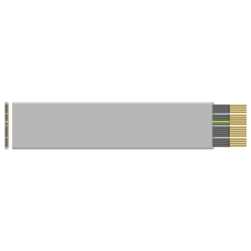 Datwyler FL liftkabel, PVC-niet ondersteund, zonder Data Elementen, type 12777-F 18 G 0.75