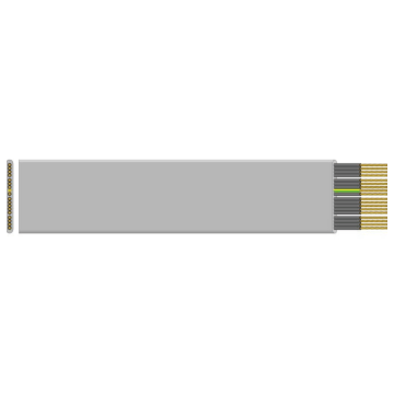 Datwyler FL liftkabel, PVC-niet ondersteund, zonder Data Elementen, type 6777-F 12 G 0.75