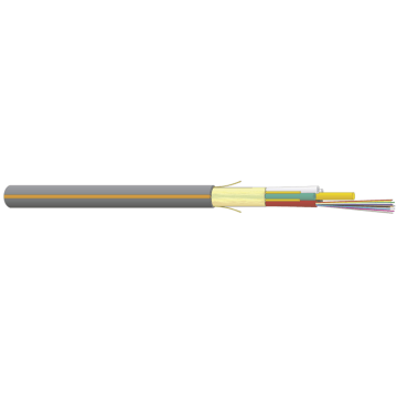 Blaaskabel OD7.6mm, OS2, 96v(8x12)Outd. wbKT Micro, A-DQ(ZN)2Y, G652D-G657A(BLO), Fca