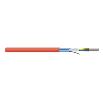 Brandmeldkabel, JE-H(St)H Bd FE180 E30 Light 1x2x0.8, rood