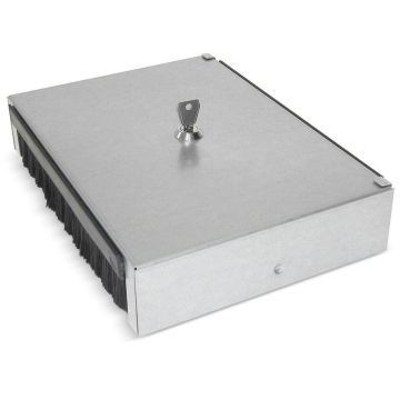 CP Box + deksel, IP20, metaal, excl. 24v Frontplaat, excl.slot