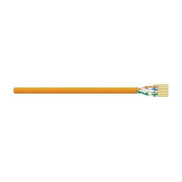 Datakabel Cat6/E, U/UTP 300Mhz, 662, Cca-s1a.d1.a1, LSOH oranje, 500m (AWG23)