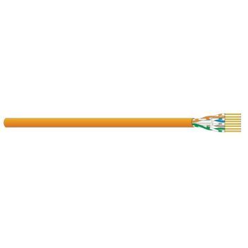 Datakabel Cat6a, U/UTP 650Mhz, 692, Cca-s1a,d1,a1, LSOH oranje, 500m, (AWG23)