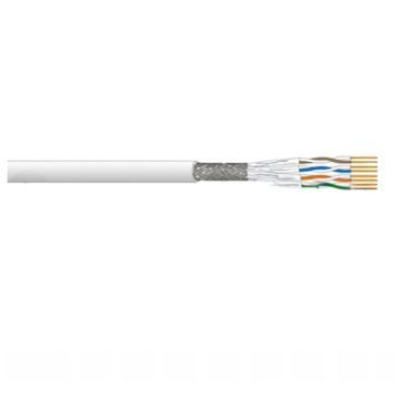 Datakabel Cat7/F, S/FTP 1000Mhz, 7080, B2ca-s1a.d1.a1, LSOH wit (AWG23)