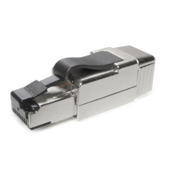 Field Plug RJ45 Cat6A Shielded, IP20, Toolles, tbv kabel OD 6 tot 8mm