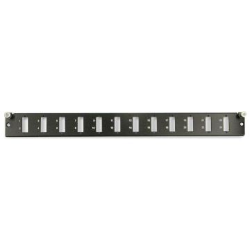 FO front 1HE, 12v SC Duplex, OV-T/OV-S, RAL9005, nr. 01-12