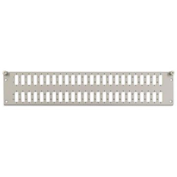 FO front 2HE, 48v SC Duplex, OV-T/OV-S, RAL7035