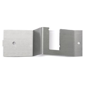 FO lade 1HE achterwand tbv kabelinvoer, schuin, 2x 15mm, OV-T/OV-S