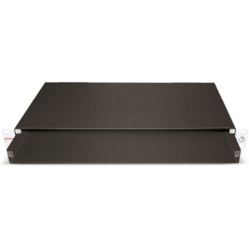 FO lade 1HE, 19inch OV-S, excl.Front, RAL9005, H45xB440xD254