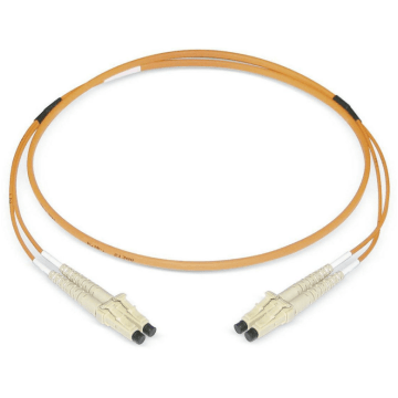 Glasvezel Patchkabel, OM2, DX, LC/pc-LC/pc, LSZH, Oranje, 3m, Oval