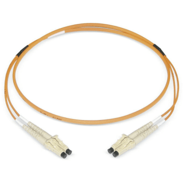 Glasvezel Patchkabel, OM2, DX, LC/pc-LC/pc, LSZH, Oranje, 4m, Oval