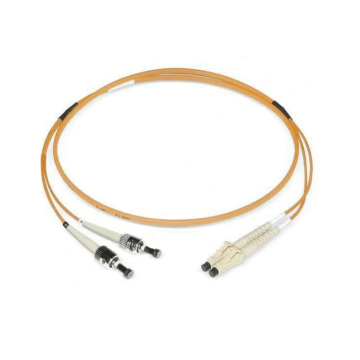 Glasvezel Patchkabel, OM2, DX, ST/pc-LC/pc, LSZH, Oranje, 3m, Oval