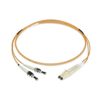 Glasvezel Patchkabel, OM2, DX, ST/pc-LC/pc, LSZH, Oranje, 5m, Oval