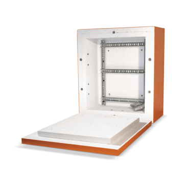 Hercules-kast E30-E90, incl. rail tbv 6 LSA+ excl, HS 263013 E90, buit.340x380x220mm