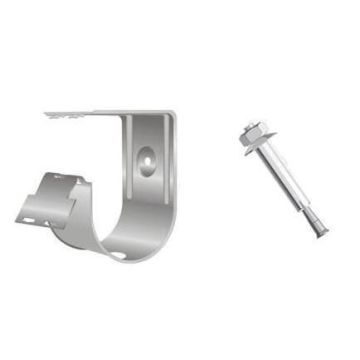 Hermann beugel S, E30-E90 met plug KDM, 84x73x56mm, afstand max800, min600