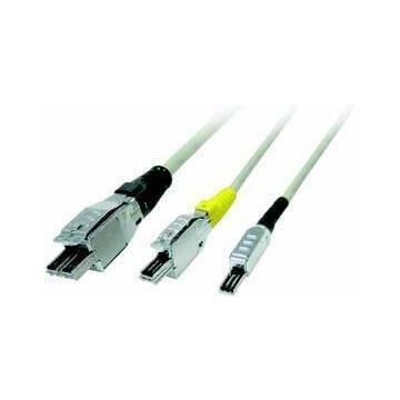 Patchkabel 2 Pair STP, Tera blauw-RJ45 blauw, (3-6 en 7-8), 25m