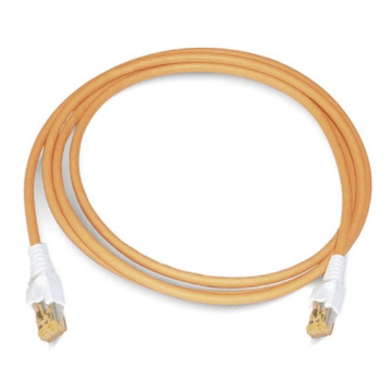 Patchkabel Industrieel PUR, Cat6A/7, RJ45-RJ45, oranje, 50m