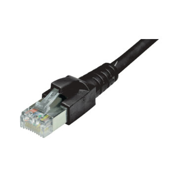 Patchkabel S/FTP Cat6A/7, flex, LSOH, zwart, 5m