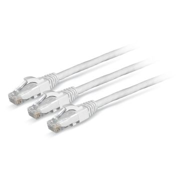 Patchkabel U/UTP Cat5e, flex, FR/PVC, grijs, 1m, EOL op=op
