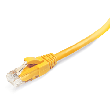 Patchkabel U/UTP Cat6, flex, LSOH, geel, 5m