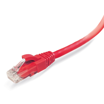 Patchkabel U/UTP Cat6, flex, LSOH, rood, 0.5m