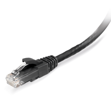 Patchkabel U/UTP Cat6, flex, LSOH, zwart, 2m