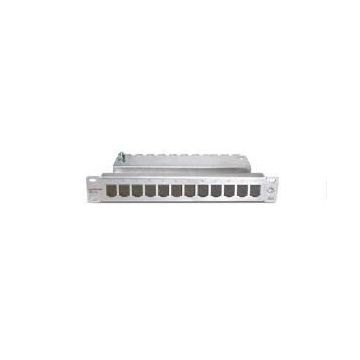 Patchpaneel MPS 12v, leeg tbv MS of PS Tera module, RAL7035, EOL
