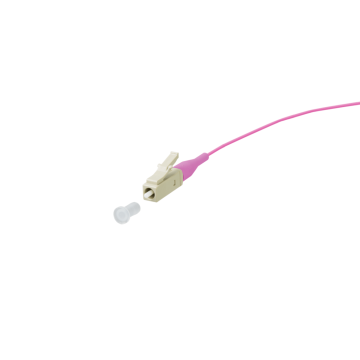 Pigtail OM4, LC/PC, 2m, Lila