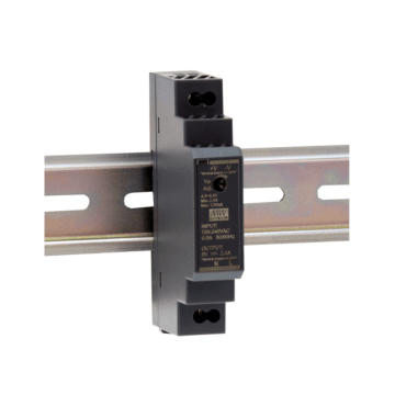 DIN-rail Netvoeding, 24V, 0.63A, 15.2W, kunststof behuizing
