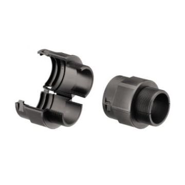 Wartel M16, Zwart, tbv NW10 Buis, Co-fix, 100st