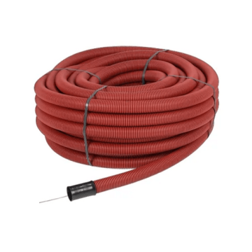 Kabuflex R DN63, Mantelbuis, Buiten 63mm Binnen 52mm, Rood, PE-HD zero Halogeen